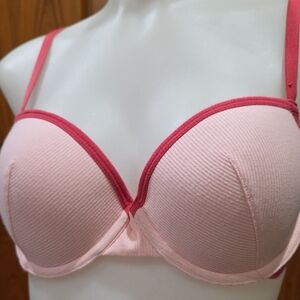 La SENZA Pink and Red Bra